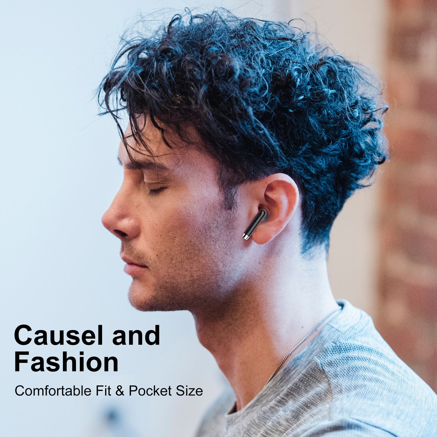 1.5-Hour Fast Charging, 64-Hour Long-Lasting Battery Life TWS Bluetooth Headphones—Embark on an Uninterrupted Music Journey.