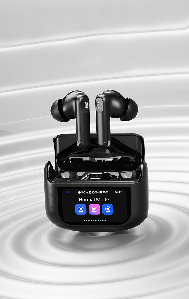 PWTEK 48-Hour Long Battery Life IPX4 Waterproof TWS Bluetooth Headphones-Perfect for All-Day Listening